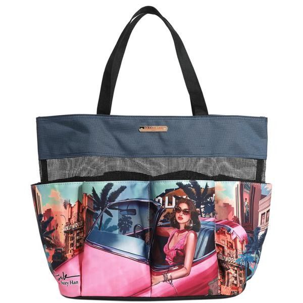 Bolsa Organizadora Nicole Lee de Nylon Grande Hollywood